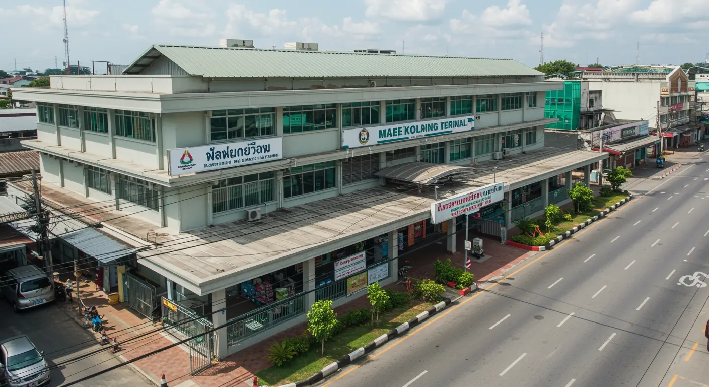 mae-klong Main bus Station - Origin point for mae-klong to bangkok route