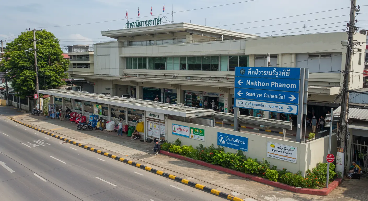 nakhon-phanom Main bus Station - Origin point for nakhon-phanom to bangkok route