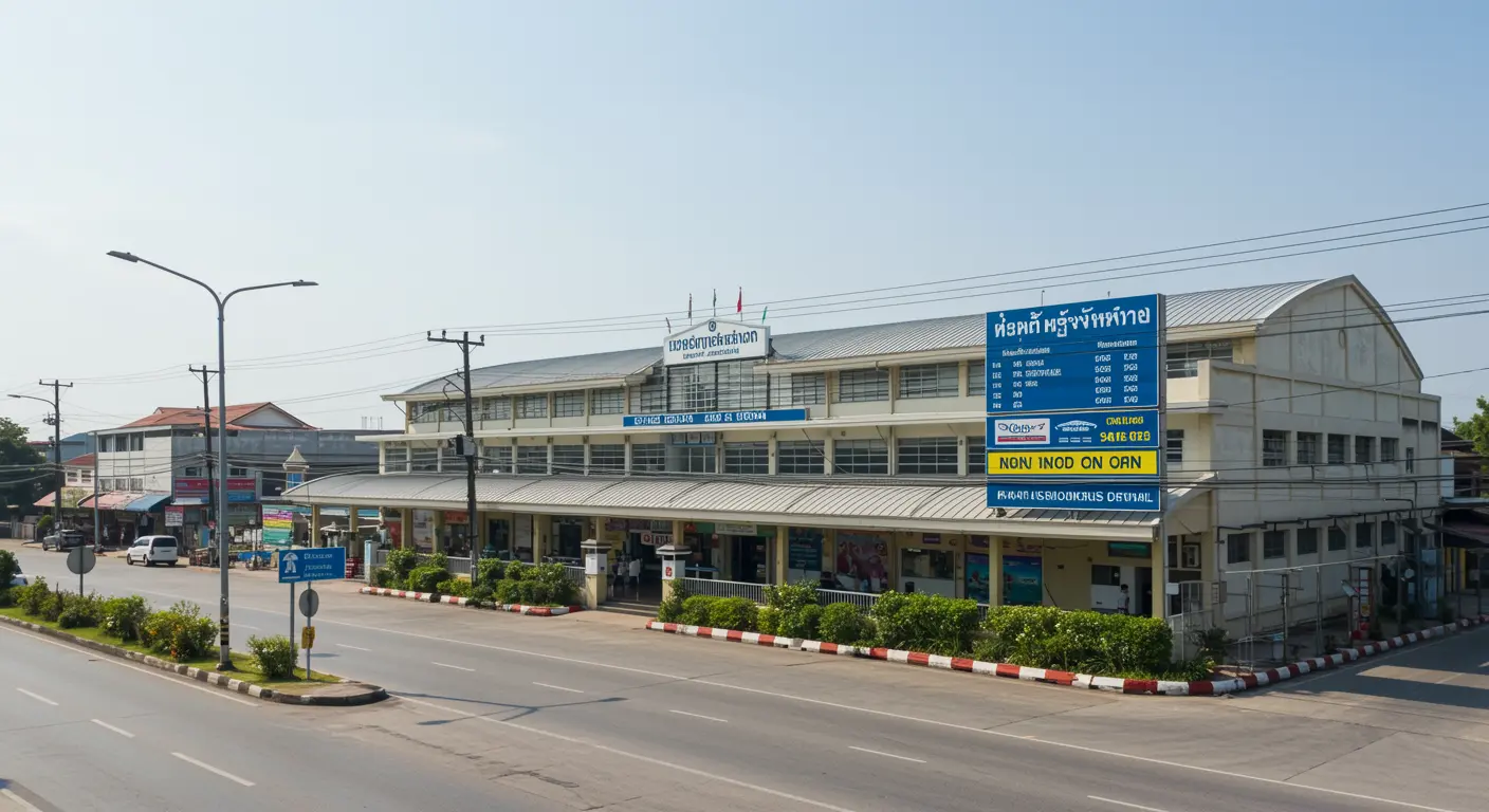 nakhon-sawan Main bus Station - Origin point for nakhon-sawan to bangkok route