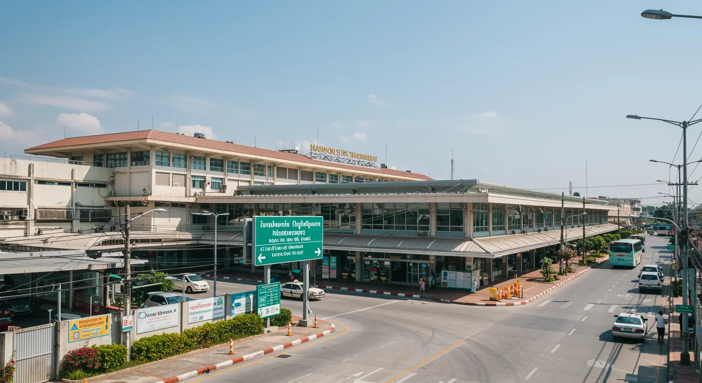 nakhon-si-thammarat Main bus Station - Origin point for nakhon-si-thammarat to bangkok route