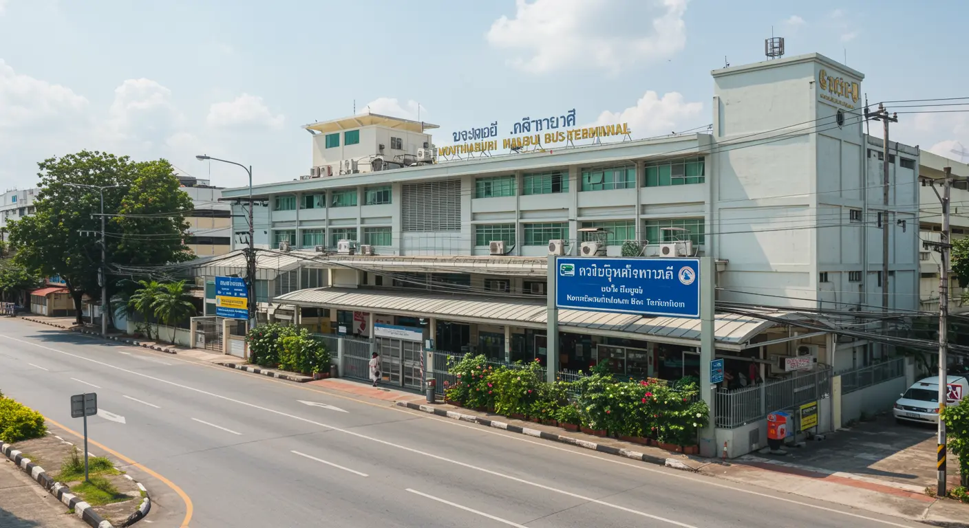 nonthaburi Main bus Station - Origin point for nonthaburi to bangkok route