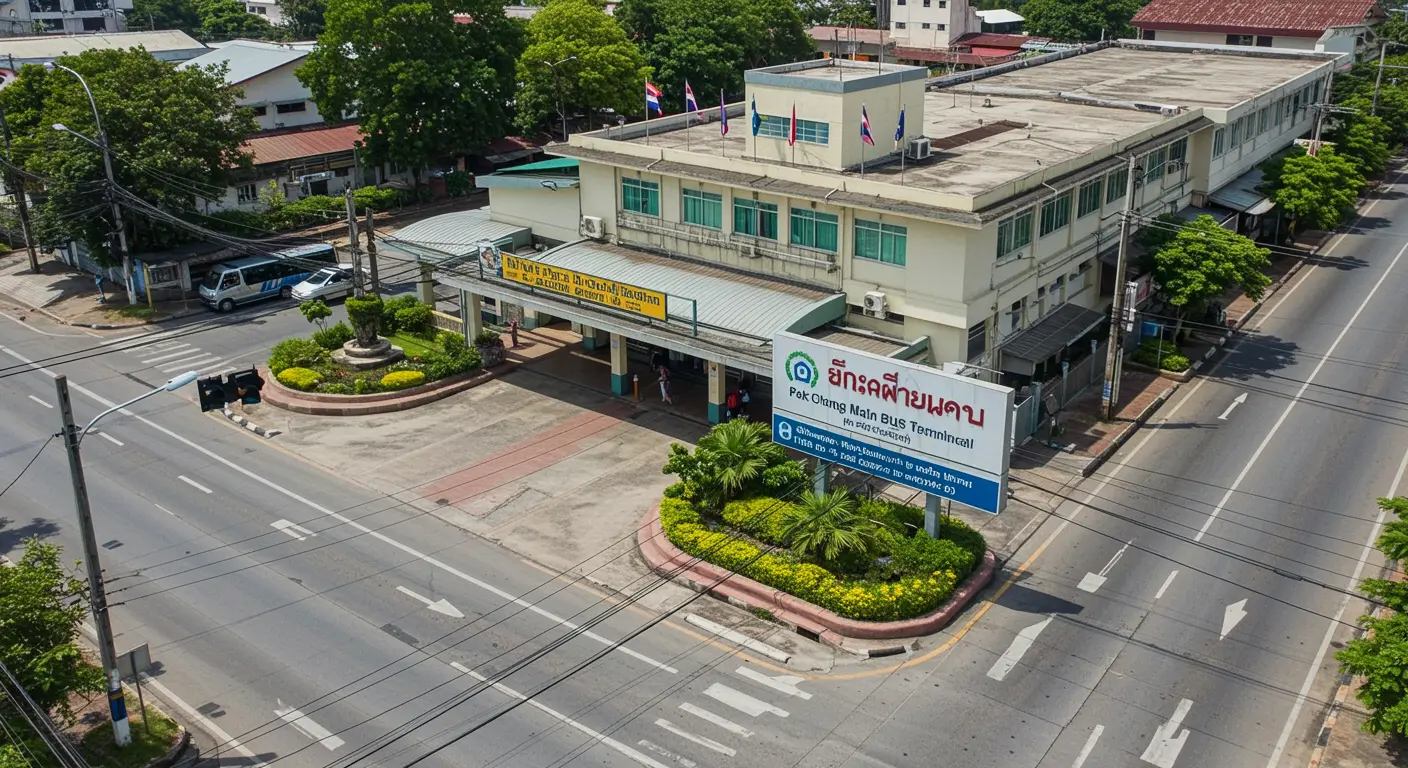 pak-chong Main bus Station - Destination point for nakhon-ratchasima to pak-chong route