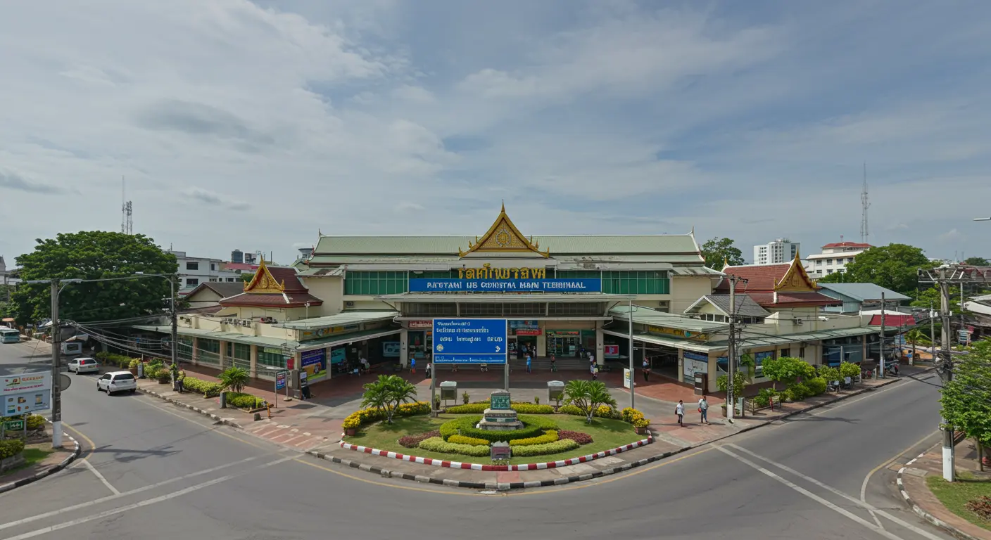 pattani Main bus Station - Destination point for nakhon-si-thammarat to pattani route