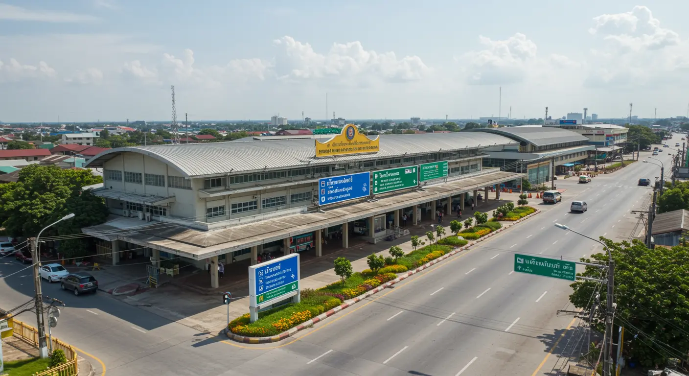 phatthalung Main bus Station - Destination point for nakhon-si-thammarat to phatthalung route