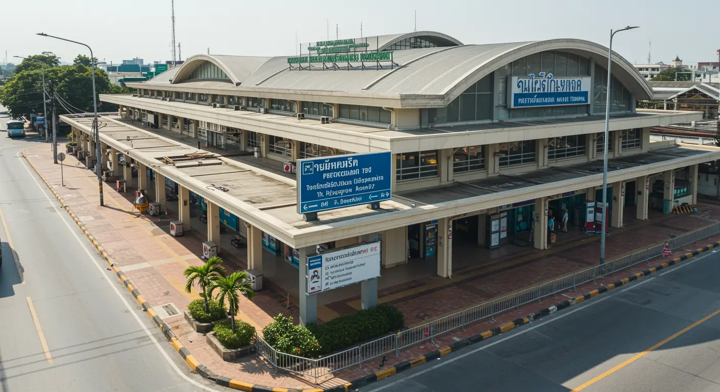 phetchaburi Main bus Station - Destination point for nakhon-ratchasima to phetchaburi route