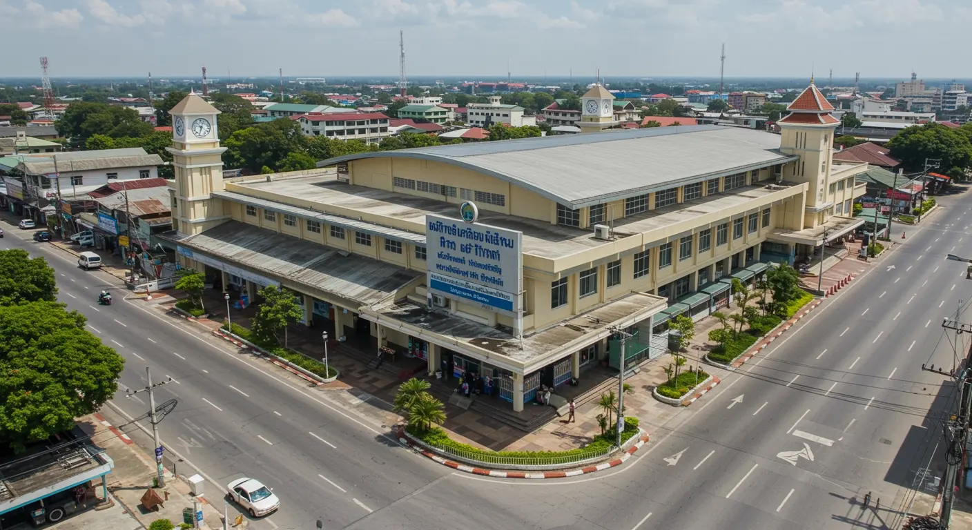 phrae Main bus Station - Destination point for nakhon-ratchasima to phrae route