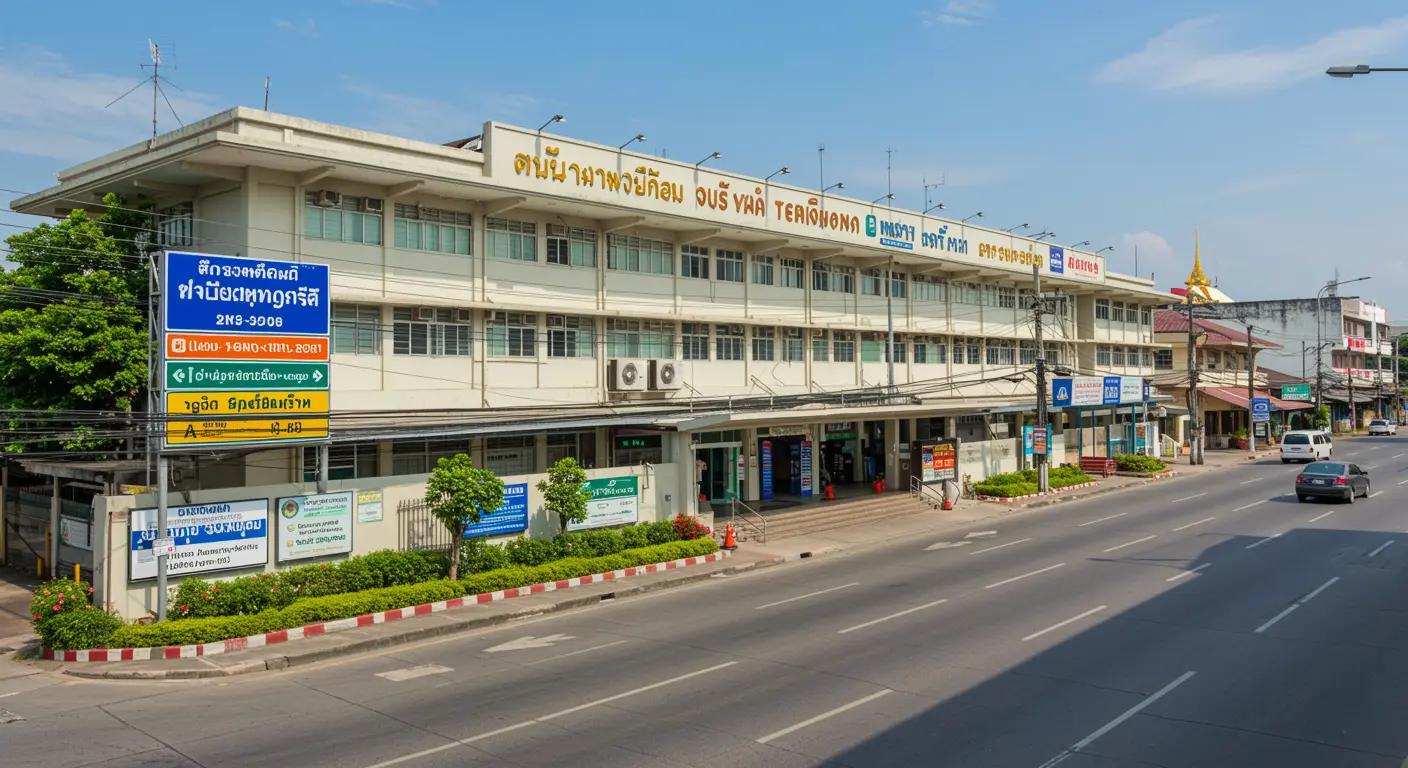 prachin-buri Main bus Station - Origin point for prachin-buri to bangkok route