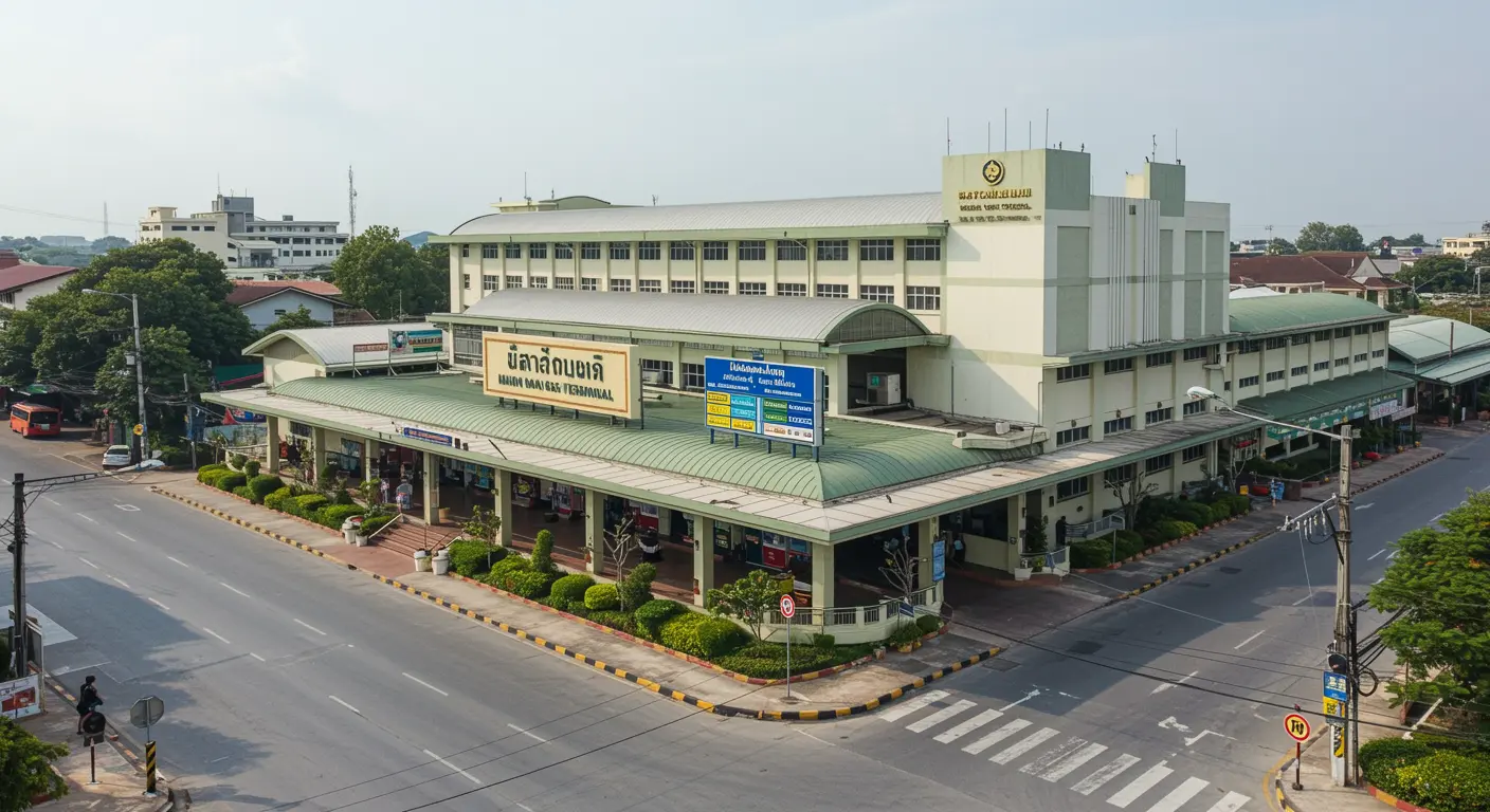 ratchaburi Main bus Station - Destination point for chumphon to ratchaburi route