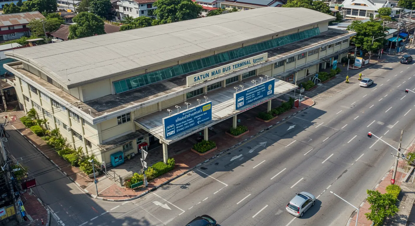satun Main bus Station - Destination point for khao-sok to satun route