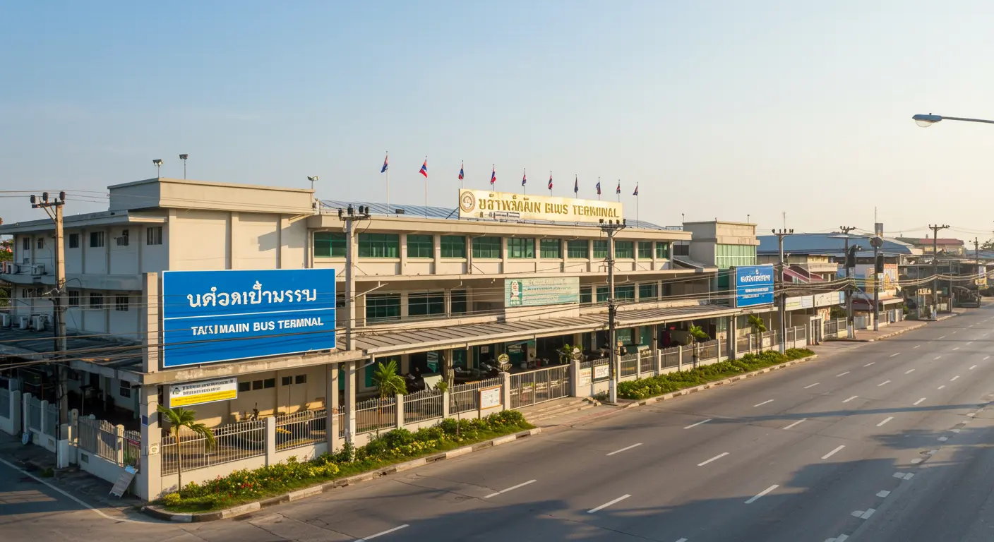 tak Main bus Station - Destination point for chiang-rai to tak route