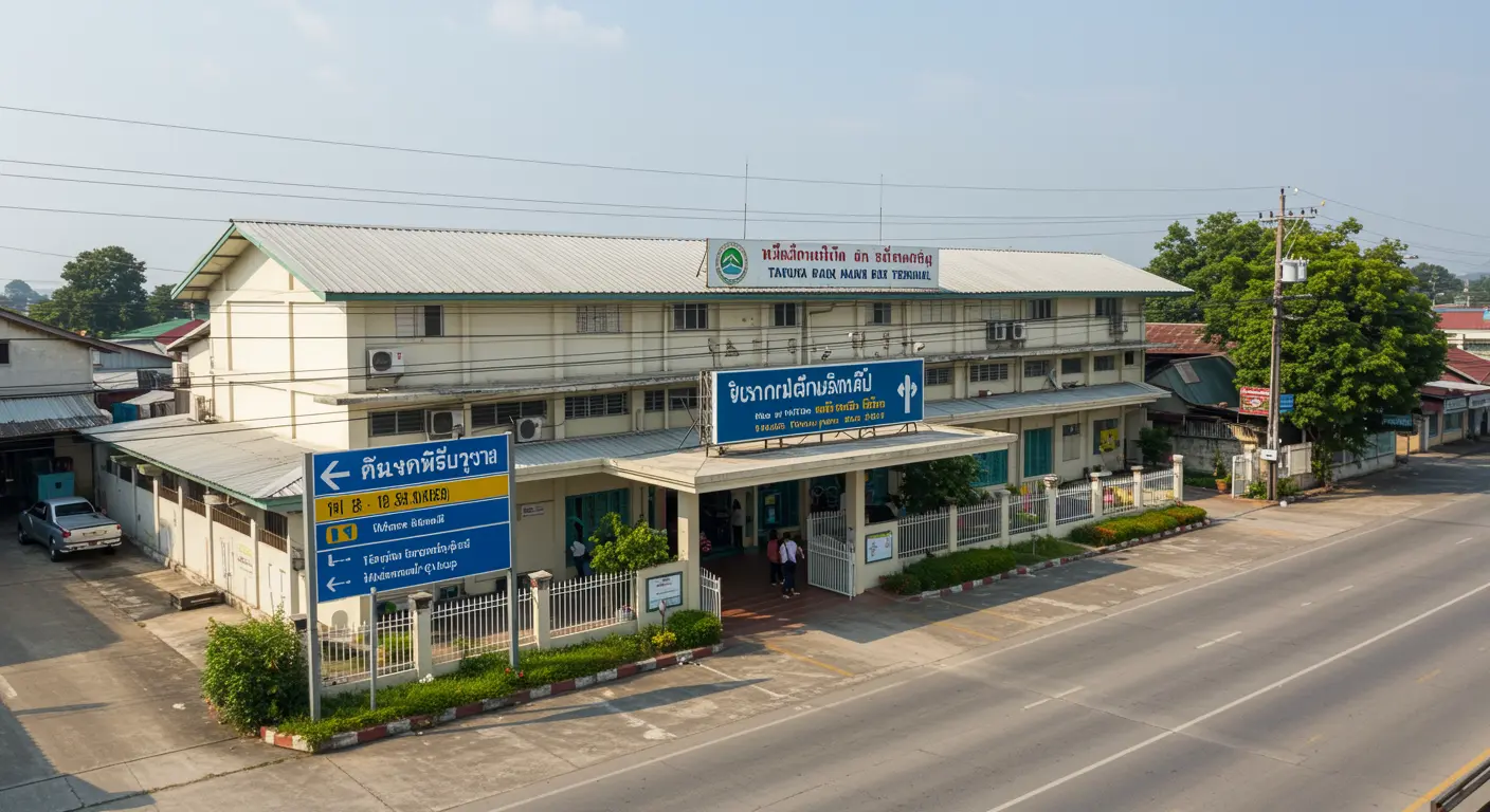 takua-pa Main bus Station - Origin point for takua-pa to bangkok route