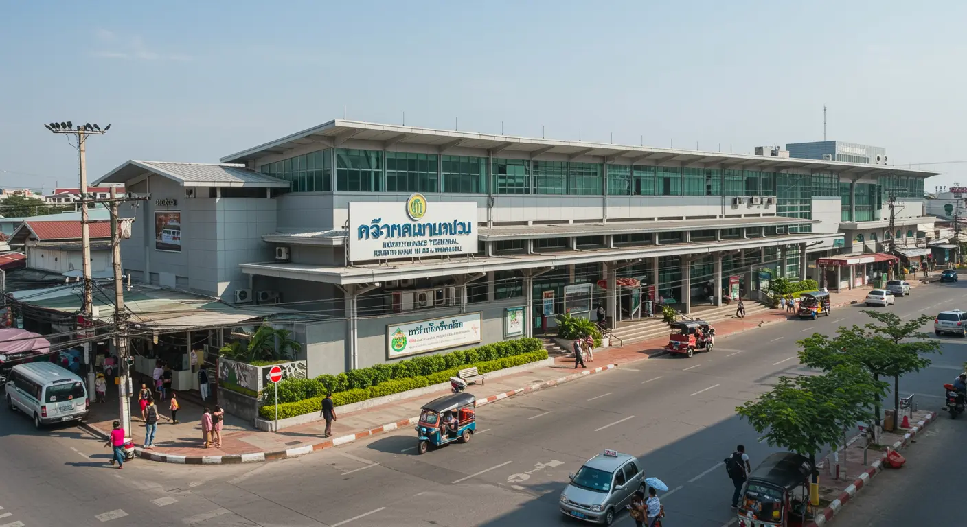 udon-thani Main bus Station - Destination point for dannok to udon-thani route