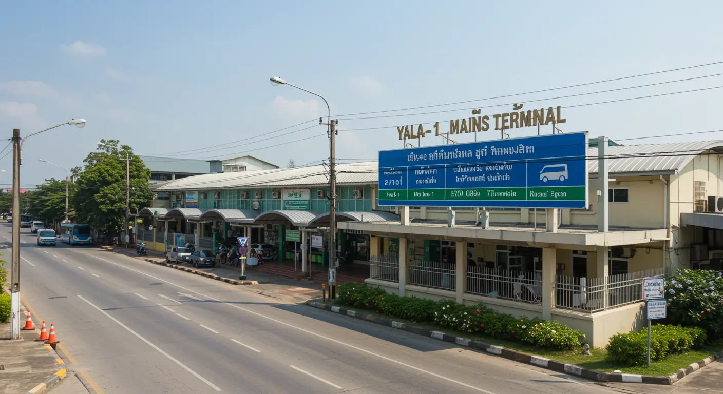 yala-1 Main bus Station - Destination point for nakhon-si-thammarat to yala-1 route